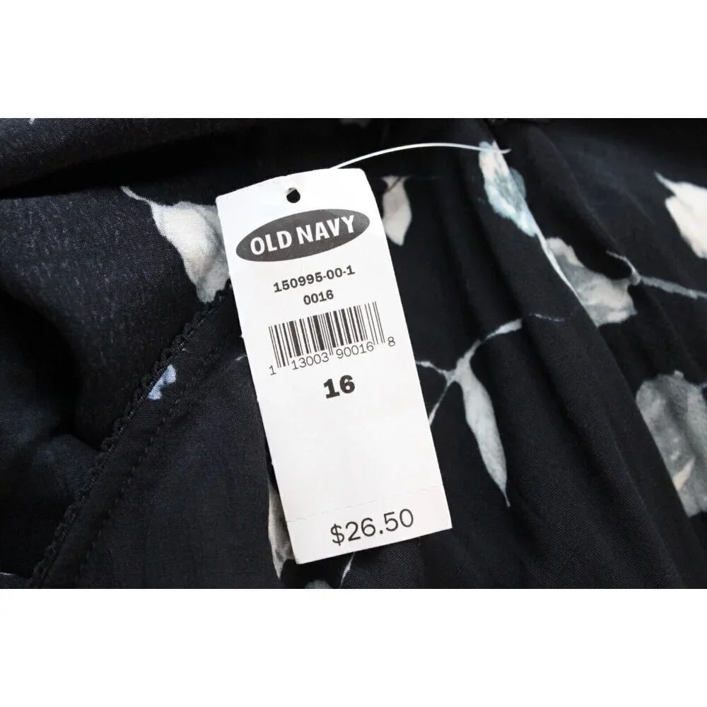 NWT Vintage Y2K Old Navy Skirt Size 16 Floral Fairy Grunge Flowy Romantic 90s